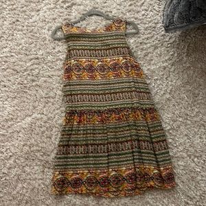 Anthropology hand beaded dress